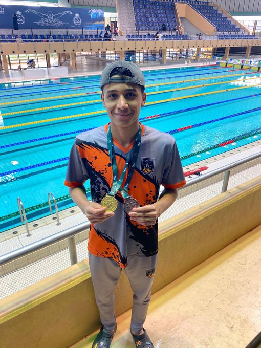 عمر سمير يحصد الذهبية والبرونزية 🥇 🥉